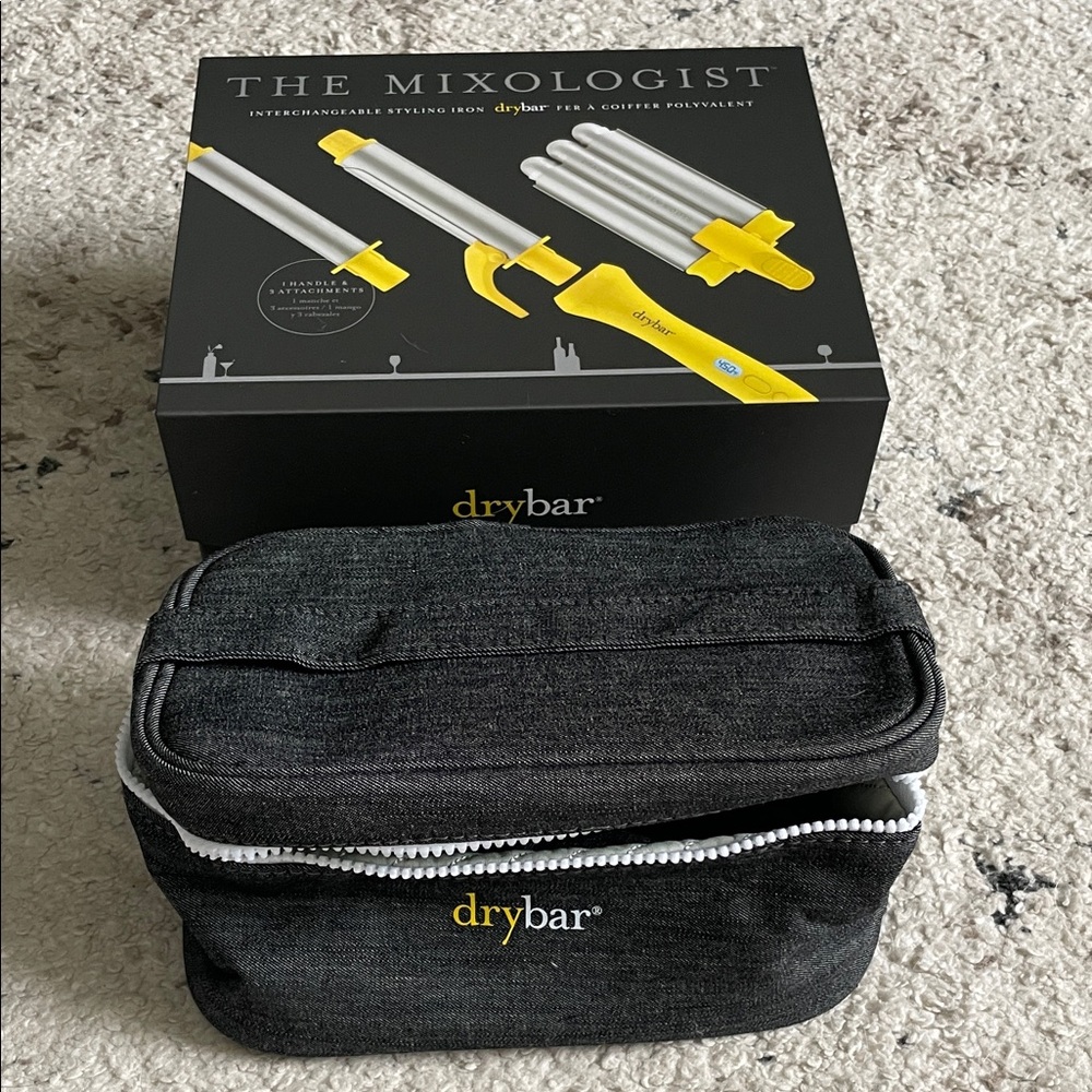 BRAND NEW DRY BAR MIXOLOGIST STYLING SET STORAGE POUCH! HEAT RESISTANT BAG! - Picture 4 of 10
